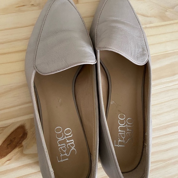 Franco Sarto Cream Flats sz 7.5 - Picture 2 of 4